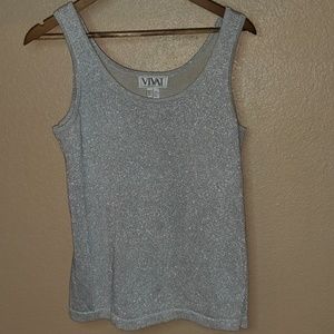 Vivat large  silver shimmery tank